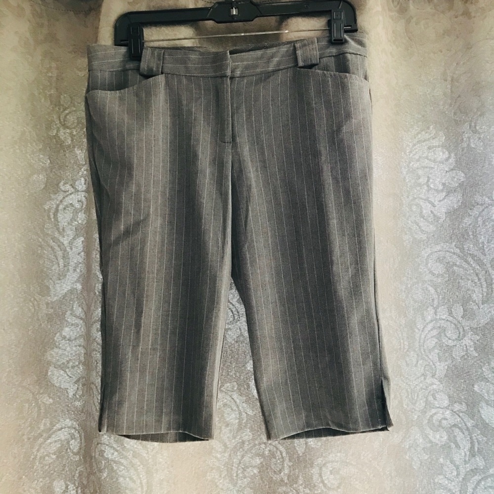 Star City Pinstriped Bermuda Shorts